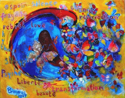 Exposition de l'artiste peintre <em>CHERYL BRAGANZA</em> du 1er septembre au 31 octobre 2013